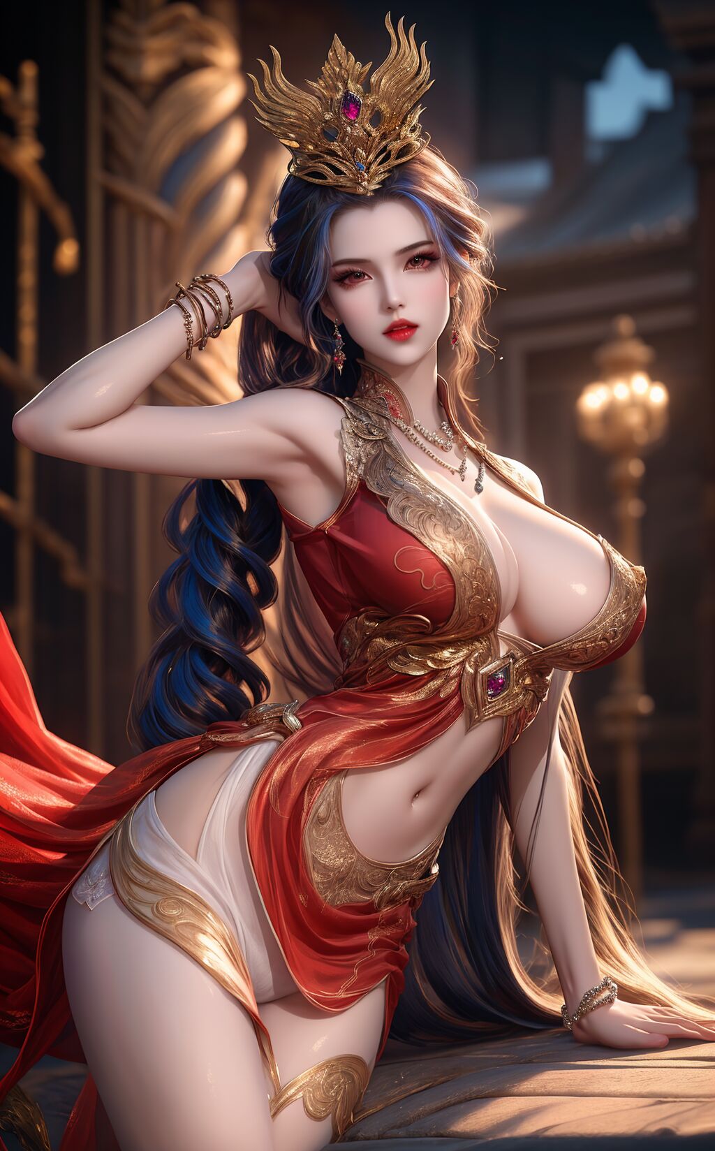 [AI Generated] Douluo Dalu Bibi Dong’s imperial concubine outfit